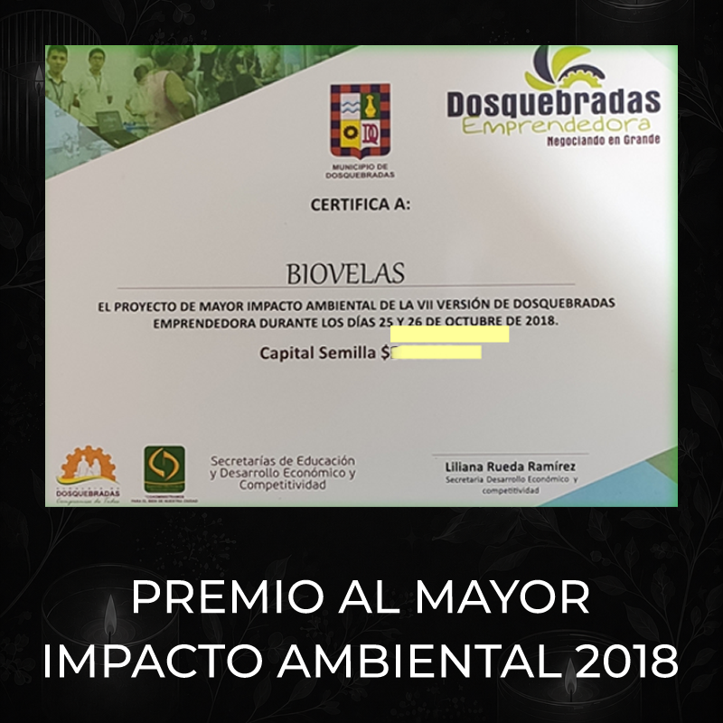 Información Velones Ecológicos